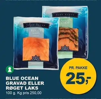 Blue Ocean gravad el. røget laks