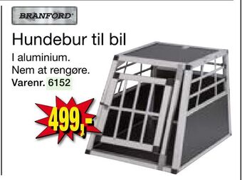Harald Nyborg Hundebur til bil tilbud
