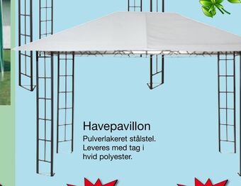Harald Nyborg Havepavillon tilbud