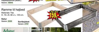 Ramme til højbed