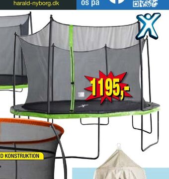 Harald Nyborg VIGGA trampolin tilbud