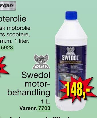 Harald Nyborg Swedol motorbehandling tilbud