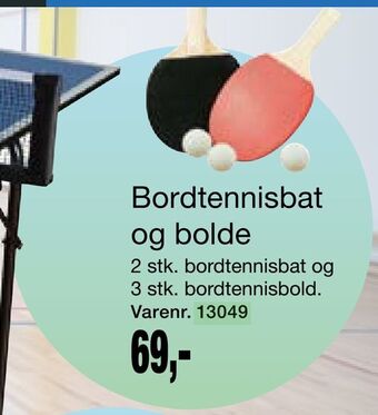 Harald Nyborg Bordtennisbat og bolde tilbud