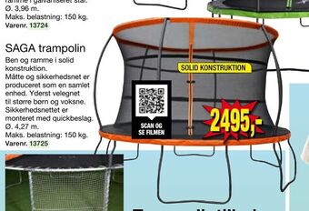 Harald Nyborg SAGA trampolin tilbud