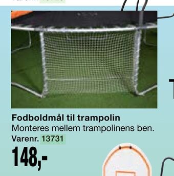 Harald Nyborg Fodboldmål til trampolin tilbud