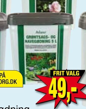 Organisk gødning