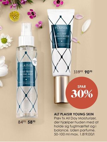 Matas Alt plaisir young skin tilbud