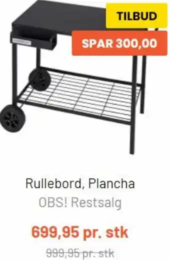Rullebord, Plancha
