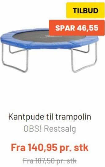 Kantpude til Trampolin