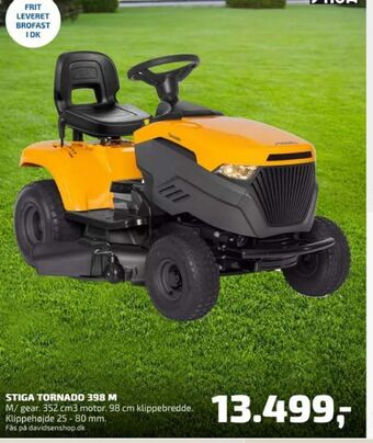 Davidsen Stiga havetraktor tilbud