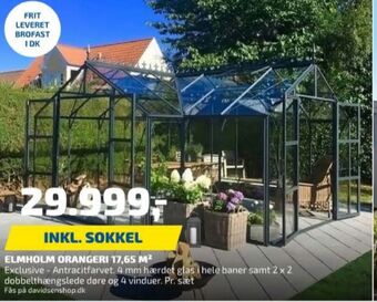 Davidsen Elmholm drivhus tilbud