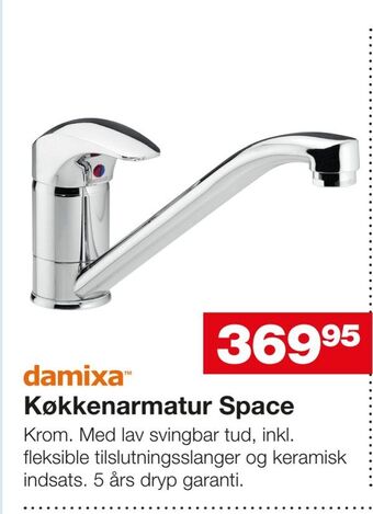 Bauhaus Køkkenarmatur Space tilbud