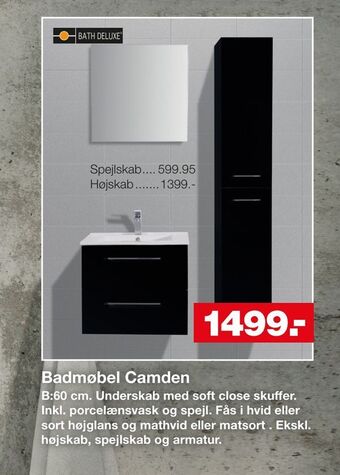 Badmøbel Camden
