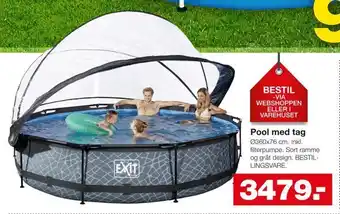 Bauhaus Pool med tag tilbud