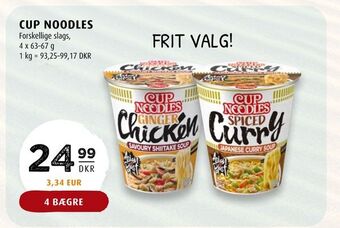 Scandinavian Park Cup noodles tilbud