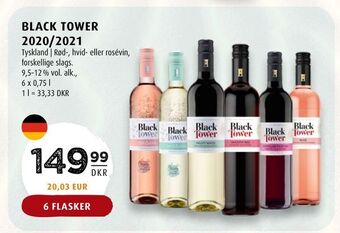 Scandinavian Park Black tower 2020/2021 tilbud