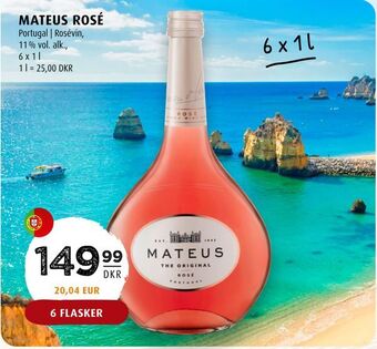 Scandinavian Park Mateus rosé tilbud