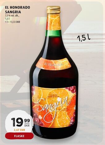 Scandinavian Park El honorado sangria tilbud