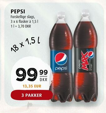 Scandinavian Park Pepsi tilbud