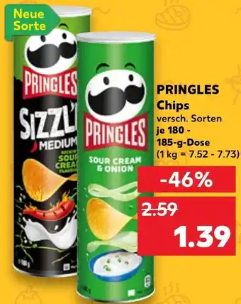 Kaufland Pringles Chips 185 g tilbud