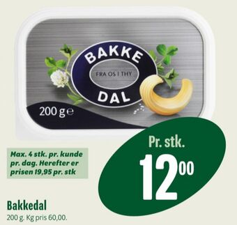 Min Købmand Bakkedal smørbar tilbud
