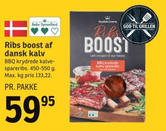SPAR Danish crown spareribs tilbud