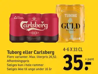 SPAR Guld øl tilbud