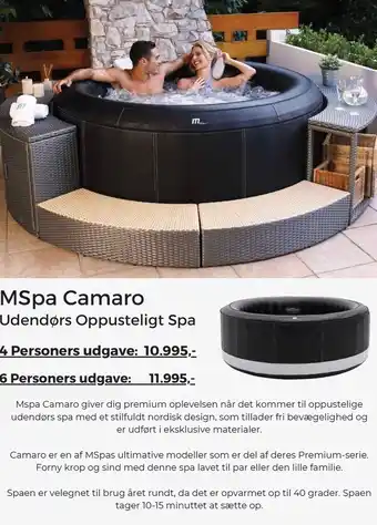 IWAO Udendørs Oppusteligt Spa tilbud