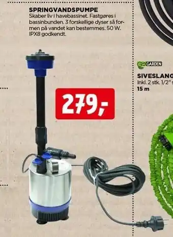 Springvandspumpe