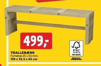 jem & fix Trallebænk tilbud