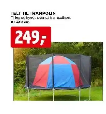 Telt til trampolin