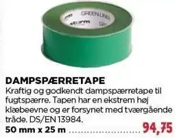 Dampspærre tape