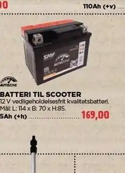 Batterier til scooter
