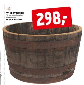 jem & fix Whiskytønde tilbud
