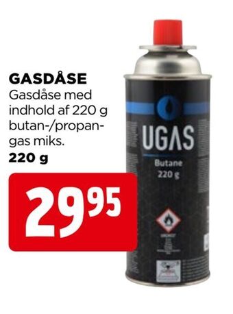 Gasdåse