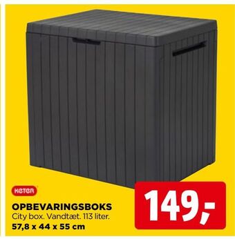 Opbevaringsboks