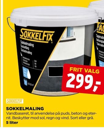 jem & fix Sokkelmaling tilbud