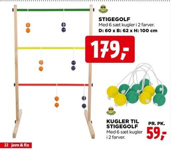 jem & fix Stigegolf tilbud