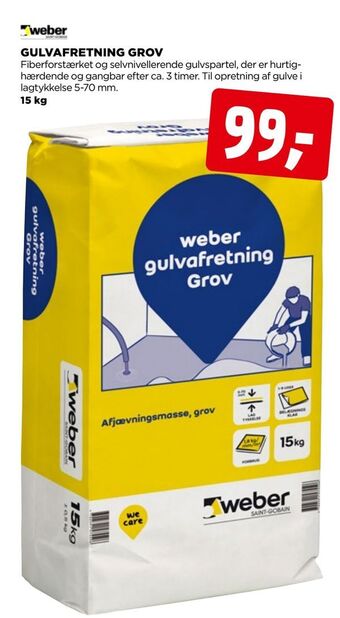 jem & fix Gulvafretning grov tilbud