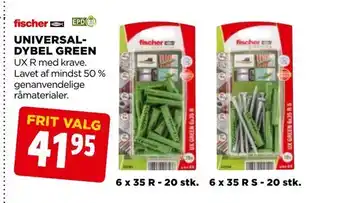 jem & fix Universaldybel green tilbud