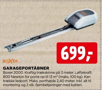 jem & fix Garageportåbner tilbud