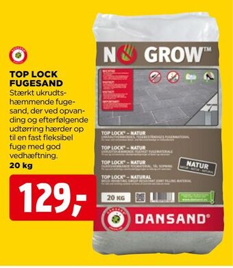 jem & fix Top lock fugesand tilbud
