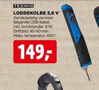 jem & fix Loddekolbe 3,6 v tilbud