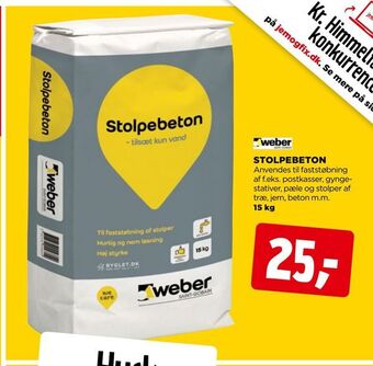 jem & fix Stolpebeton tilbud