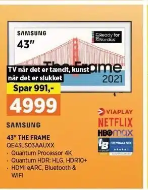 43'' The frame