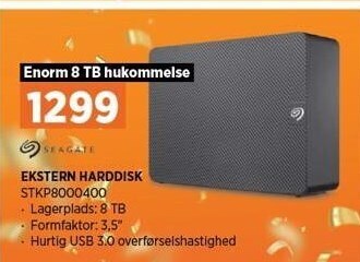 Ekstern harddisk