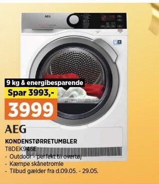 Power Kondenstørretumbler tilbud