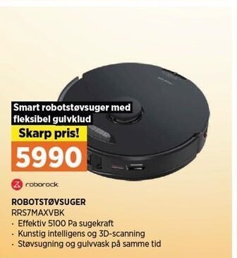 Power Robotstøvsuger tilbud