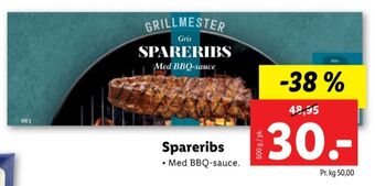 Lidl Grillmester spareribs tilbud