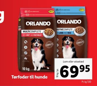 Lidl Orlando hundefoder tilbud